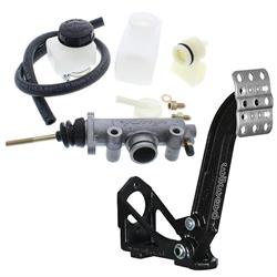 Wilwood 340-13833 6:1 Brake/Clutch Pedal w/260-3374 MC, 3/4 Inch