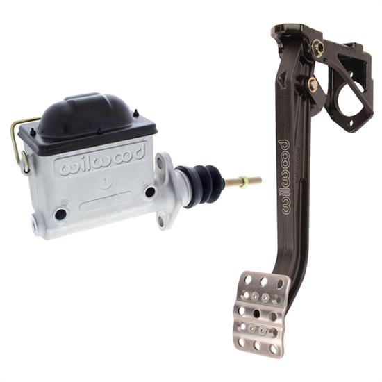 Wilwood 340-13834 7:1 Brake/Clutch Pedal w/HV MC, 7/8 Inch Bore