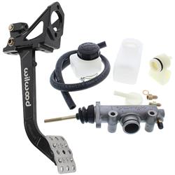 Wilwood 340-13574 6:1 Rev Clutch/Brake Pedal w/260-3374 MC, 3/4