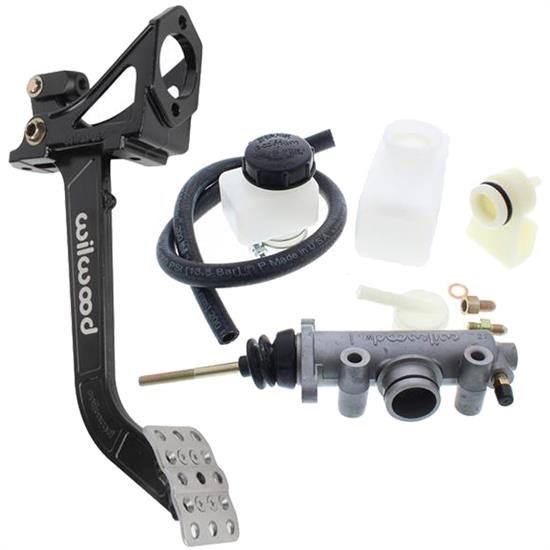 Wilwood 340-13574 6:1 Rev Clutch/Brake Pedal and 260-3376 MC, 7/8