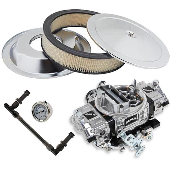 Brawler BR-67214 850 CFM Street Carb Fuel Deliv. Kit/Air Cleaner