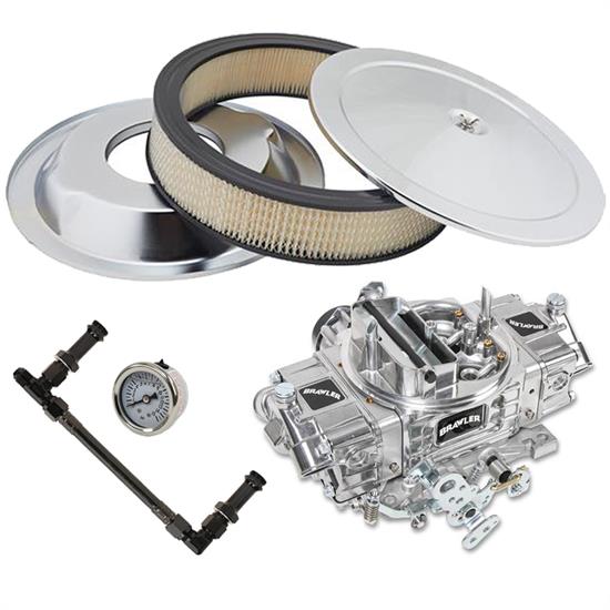 Brawler BR-67257 750 CFM Carburetor Fuel Delivery Kit/Air Cleaner