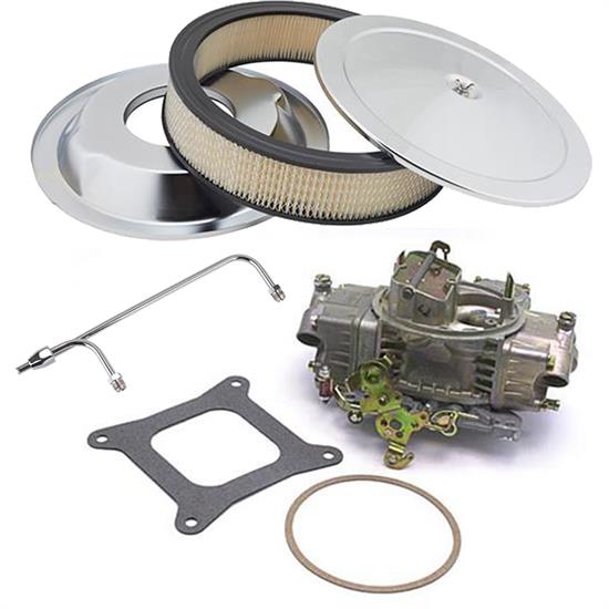 Holley 0-3310C 4160 750 CFM 4BBL Manual Choke Carb w/Install Kit