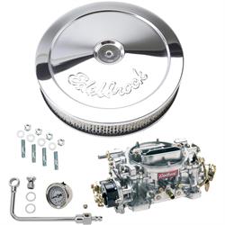 Edelbrock 1413 Performer 800 CFM Elect. Carb/Air/Fuel Kit,Pro-Flo