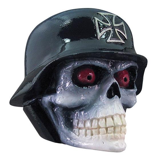 Cast Resin Shift Knob - Helmet Skull