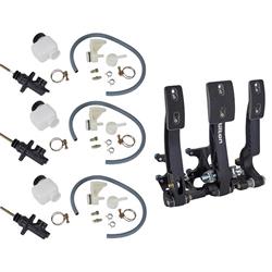 Tilton 72-603 3-Pedal Floor Mount w/75-Series Master Cylinders