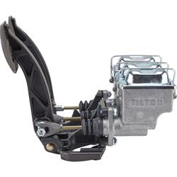 Tilton 72-604 2-Pedal Floor Mount w/73 Series Master Cylinders