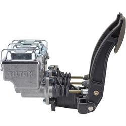 Tilton 72-604 2-Pedal Floor Mount w/73 Series Master Cylinders