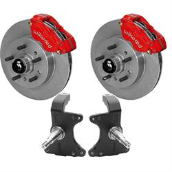 Wilwood Front AFX ProSpindle/Disc Brake Kit, 11 Inch Rotor, Red