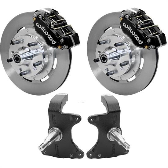 Wilwood Front AFX ProSpindle/Disc Brake Kit, 11.75 Rotor, Black