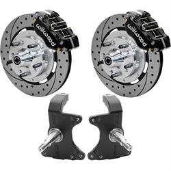 Wilwood AFX ProSpindle/Disc Brake Kit, 11.75 Drilled Rotor, Black