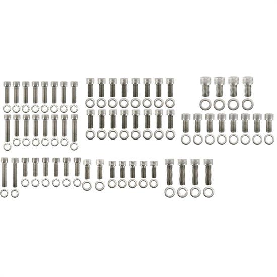 1949-53 Flathead Ford Bolt Kit, for Edelbrock Intake/Tube Headers