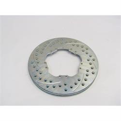 Garage Sale - Drilled & Slotted 10.5" Steel Rotor