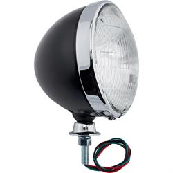 Black Dietz Type Headlights, Standard Bulb