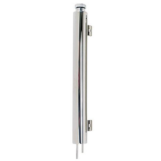 Speedway Polished Radiator Coolant Overflow Expansion Tank, 2 x 19 In.