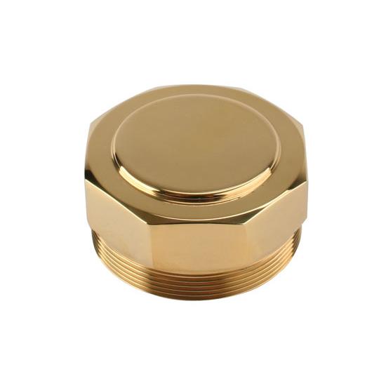 Model T Hex Radiator Cap, Brass, Undrilled