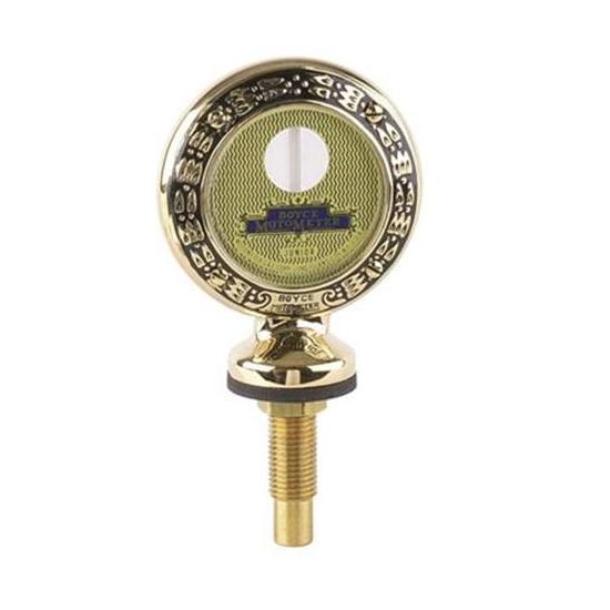 Model T Motor Meter, Wreathed, Brass