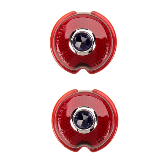 1939 Chevy Glass Taillight Lens, Pair
