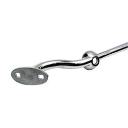 1928-29 Ford Model A Dropped Stainless Steel Headlight Bar Kit