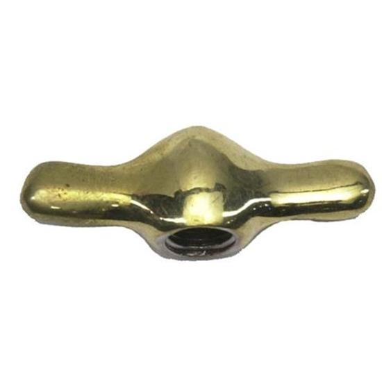 Standard Windshield Wing Nut, Brass