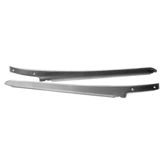 1928-29 Ford Model A Stamped Steel Hood Shelves