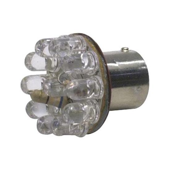 1156 LED Tail Light Bulb, 1 Inch, Red