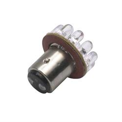 LED 1157 Tail Light Bulb, 1 Inch, White