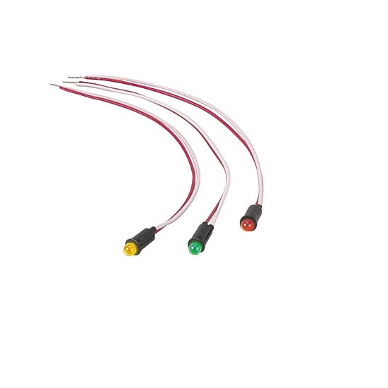 Universal LED Indicator Light Bulbs, 1/4 Inch