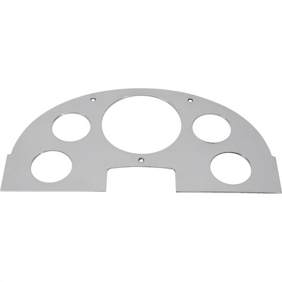 Aluminum 5 Gauge Panel, 3-3/8 Inch, 1956 Ford Car