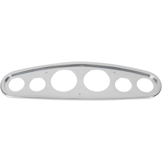 Straight 6-Gauge Universal Dash Panel