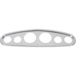 Straight 6-Gauge Universal Dash Panel