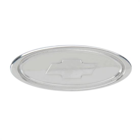 Chevy Oval Bowtie Emblem, 2 5/8" x 1", Polished