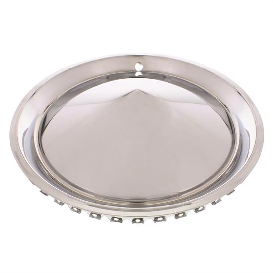 1957 Plymouth Cone Style Hubcaps, 15 Inch, Chrome, Set of 4