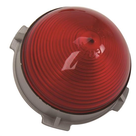 1953 Chevy Center Stop / Tail Light Lens, Red Plastic 1953 Chevy Center Stop / Tail Light Lens, Red Plastic