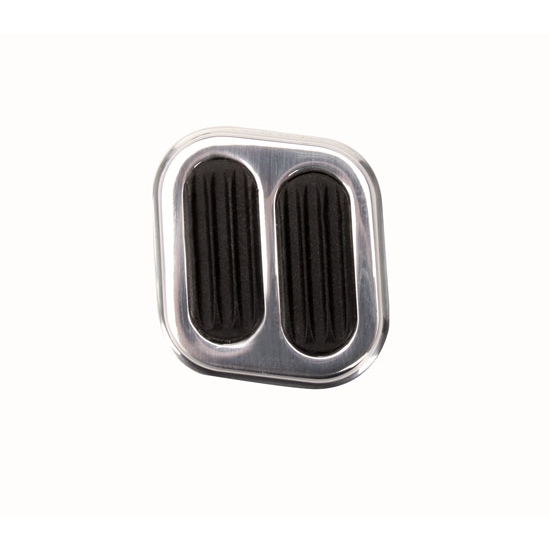 Universal Street Rod Dimmer Switch Pad, Polished Aluminum