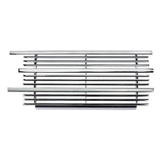 Bob Drake 01A-7004352 1940 Ford Center Dash Speaker Grille, Chrome