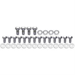 Chrome Oil Pan Bolts for Small Block Chevy