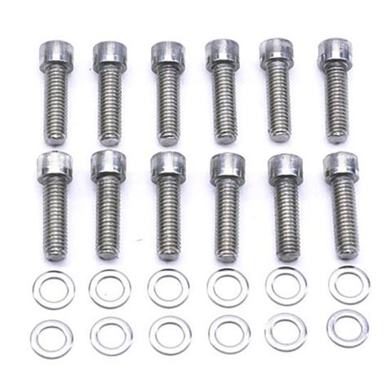 Stainless Steel Small Block Chevy Intake Bolt Kits