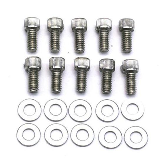Small Block Chevy Timing Cover Bolt Kit, Stainless Steel