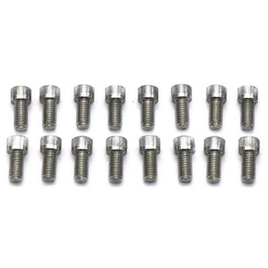 Stainless Steel Allen Head Header Bolts, 3/8-16x3/4, Set/16
