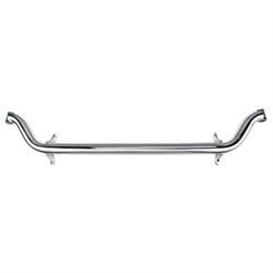 Spring Behind Front Tube Axle, Chevy Spindle, 4 Inch Drop, Chrome
