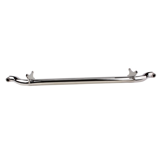 Spring Over Front Tube Axle, Chevy Spindle, 4 Inch Drop, Chrome
