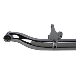 Spring Over Front Tube Axle, Chevy Spindle, 4 Inch Drop, Chrome