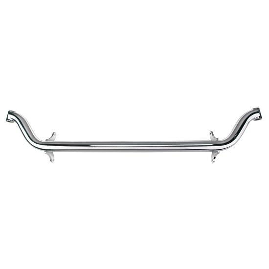 Spring Behind Front Tube Axle, Chevy Spindle, 6 Inch Drop, Chrome