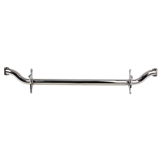 Spring Over Front Tube Axle, Ford Spindle, 4 Inch Drop, Stainless