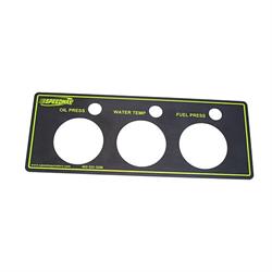 Garage Sale - Speedway Gauge Panels w/Light Openings