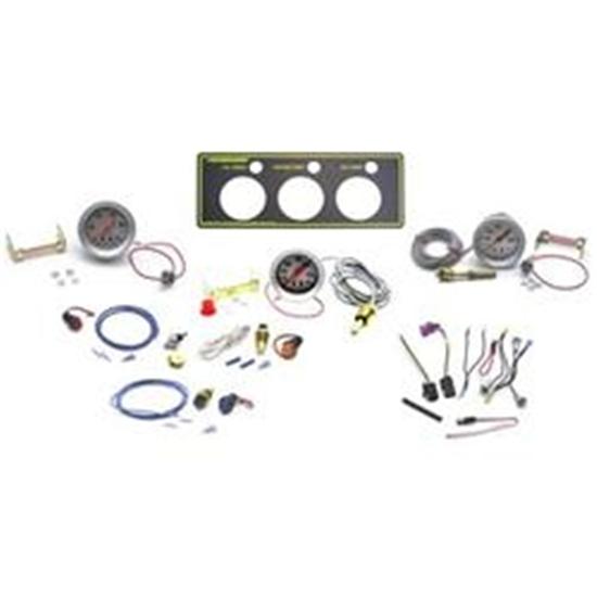 Auto Meter Sport Comp 3-Gauge Panel w/ Oil Press, Oil Temp, Water Temp