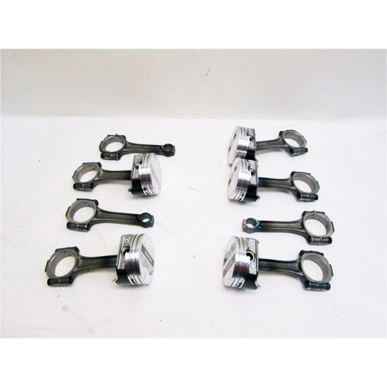 Garage Sale Small Block Chevy Pistons And Rods, 350 Flat Top 2 Valve