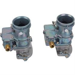 Set of 3 9 Super 7® 3-Bolt 2-Barrel Carburetors, Plain Finish