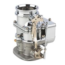 Set of 6 9 Super 7® 3-Bolt 2-Barrel Carburetors, Chrome Finish